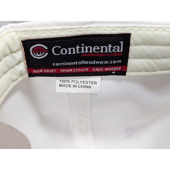 Wanderlust Logo World Globe Map Women's Hat White Baseball Cap Adjustable - Picture 7 of 7